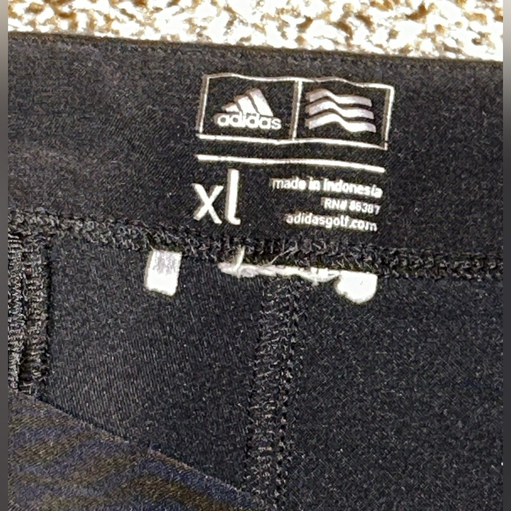 adidas Black Golf Ankle Pants - Picture 2 of 4